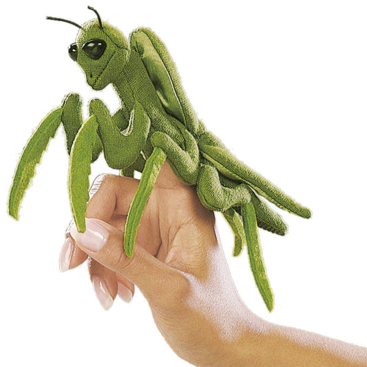 Marionnette à mano Mini mante religieuse/Mini mante religieuse 2610 Folkmanis realista