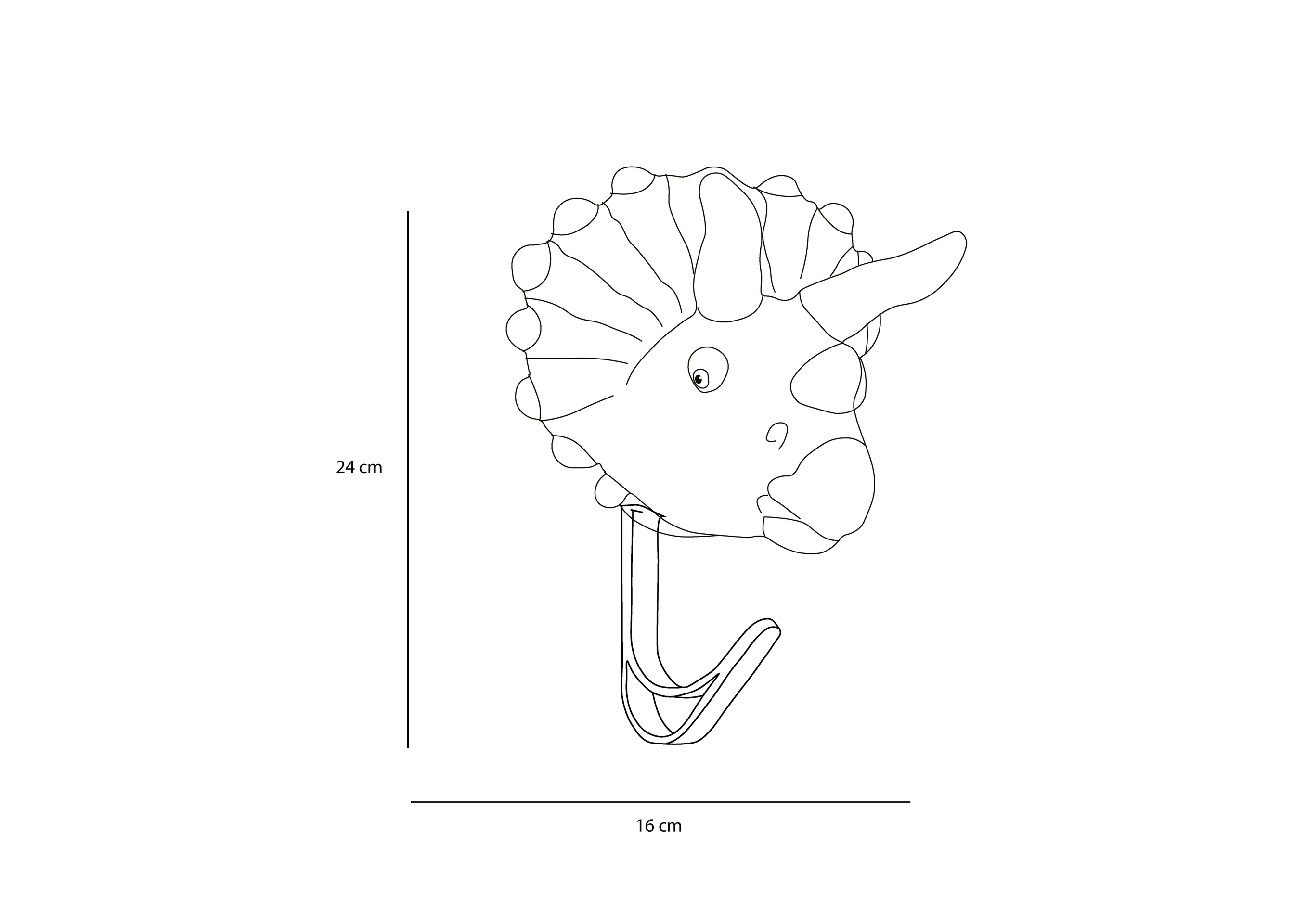 Porte-manteau Dino - Wild & Soft