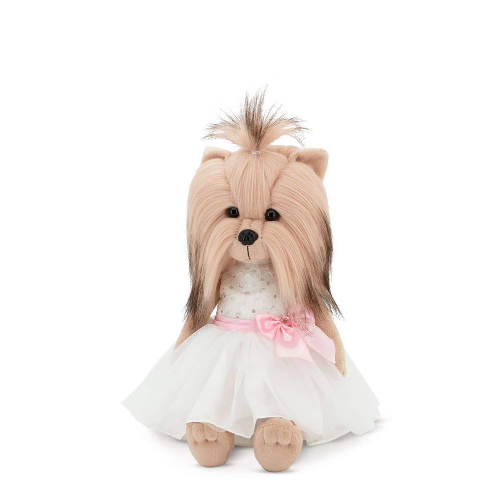 Poupée chien Lucky Yoyo : Élégance-38cm
