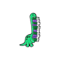 pins diplodocus bibliophile