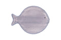 KOS FISH PLATE GRAY 25,3X19CM - 5922493
