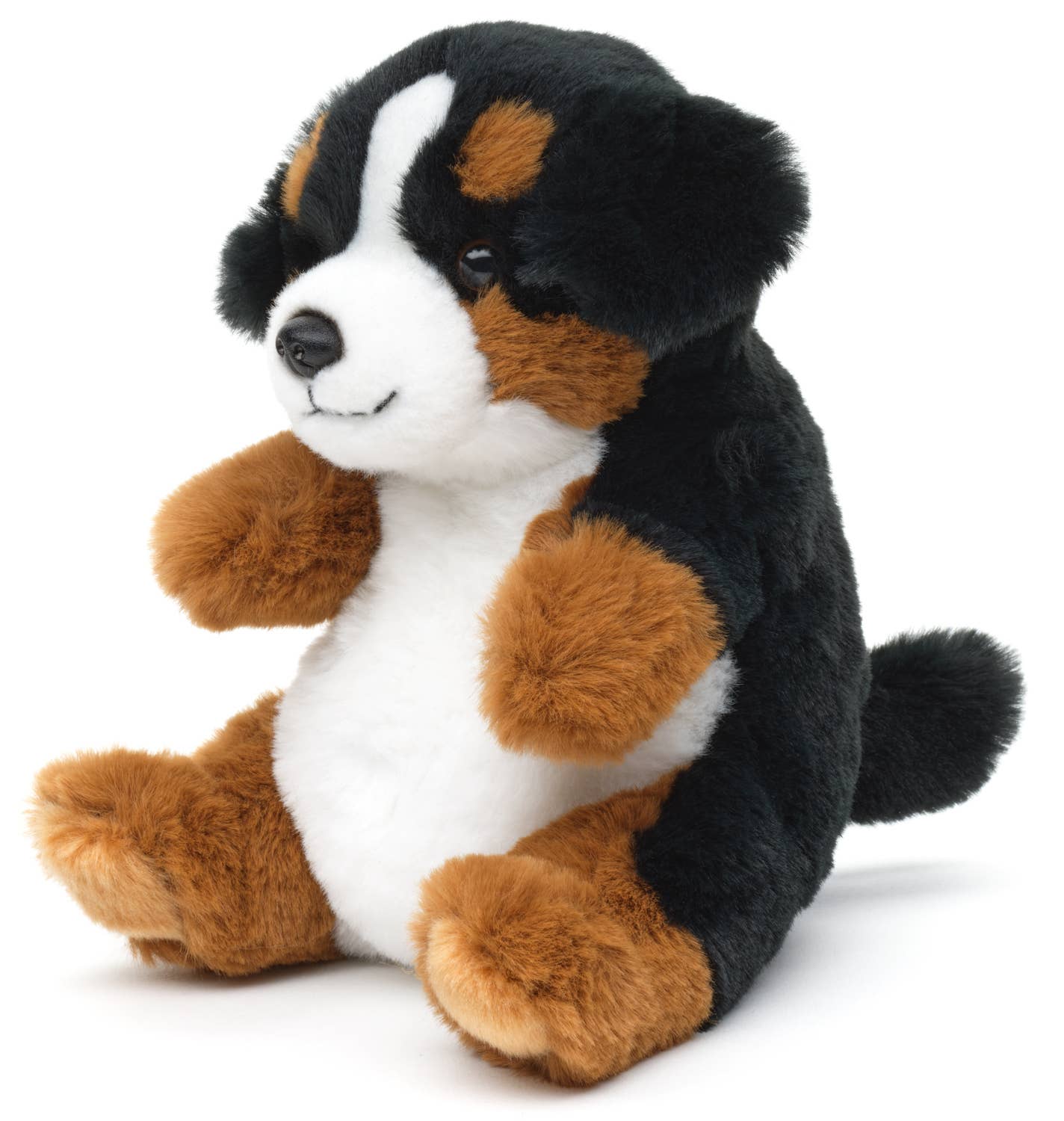 Peluche Bouvier bernois, assis kawaii