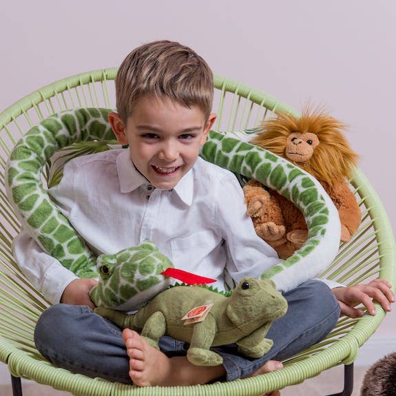 Green Snake Plush Toy