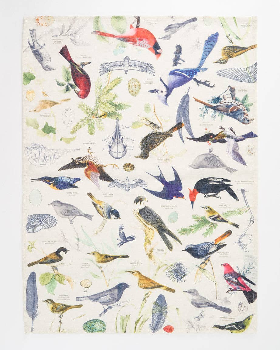 Torchon Oiseaux – produit scientifique Cognitive Surplus EU, vue 1