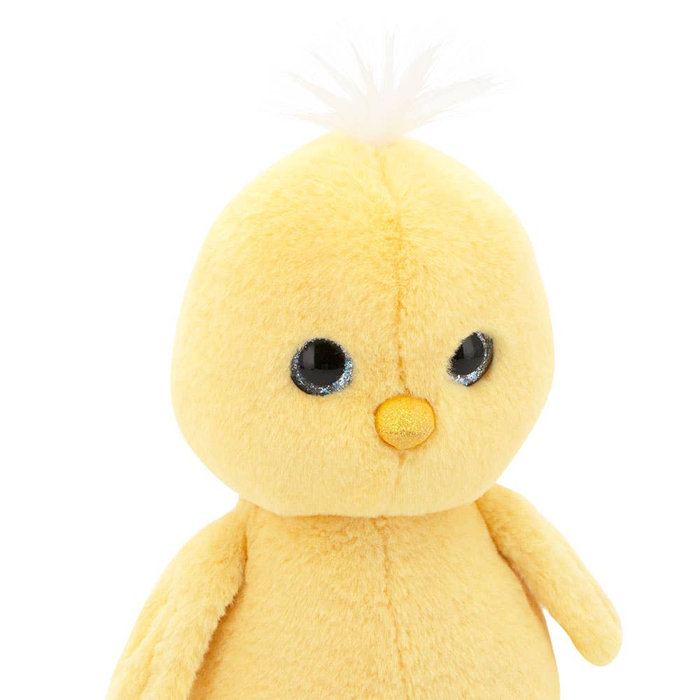 Peluche Orange Life Fluffy le Poussin jaune (22cm)