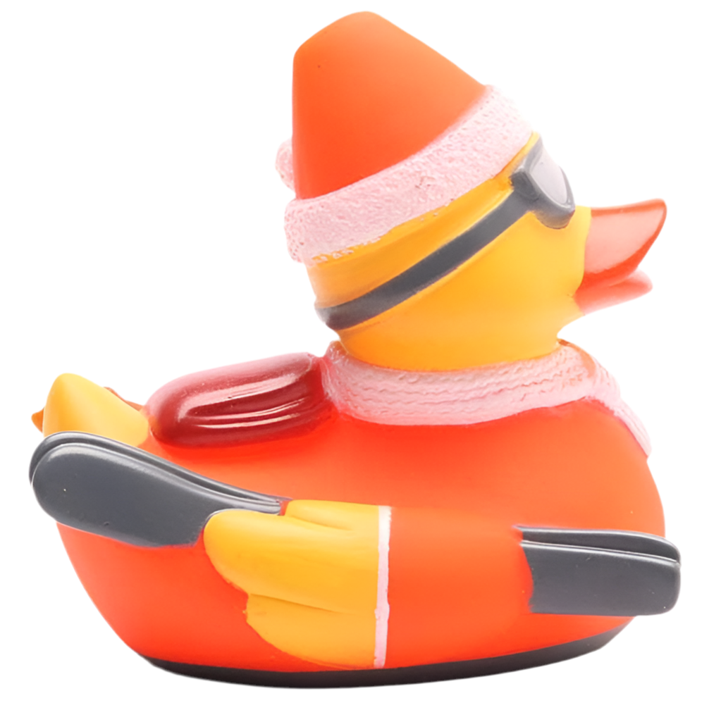 Canard Skieur Orange Duckshop CoinCaillerie