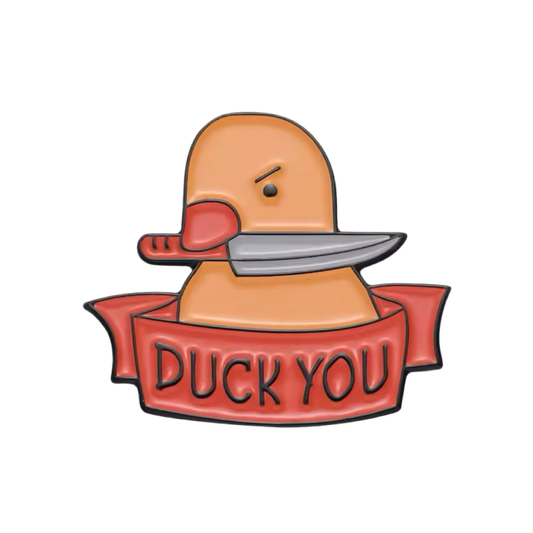 pins canard jaune duck you