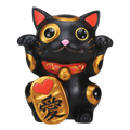 Figurine Chat Chanceux Noir