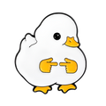 pins canard blanc timide cdb PIN DUK 127 35452492