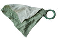 Doudou avec anneau de dentition Vert - Natruba