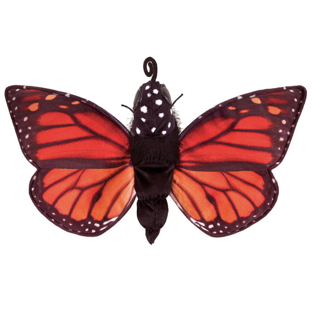 Marionnette à main Papillon métamorphosé 3073/ Cycle de vie du monarque Folkmanis réaliste