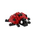 Carte postale Brixies coccinelle