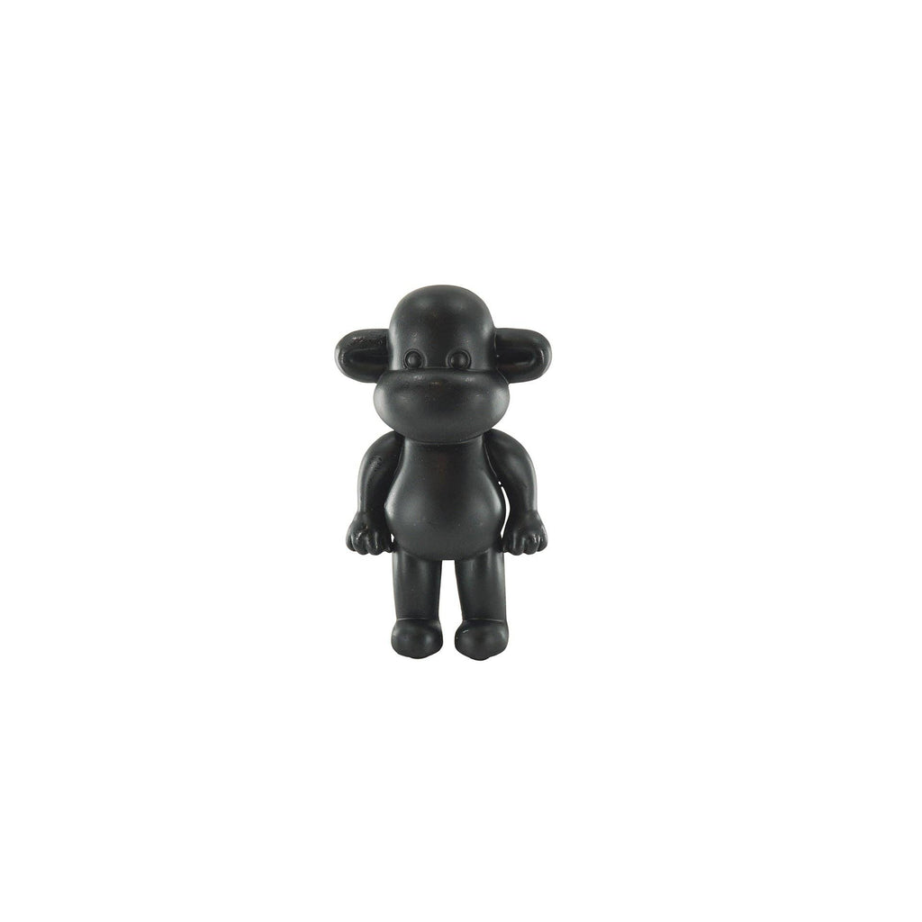 Ornament - Monkey Figurine 'The Legend' - Resin - Black - 33x21x50cm
