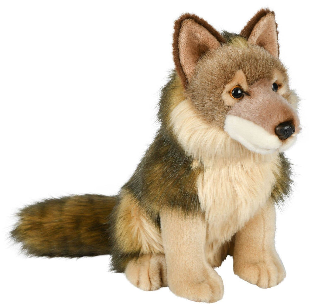 Peluche loup assis Uni Toys