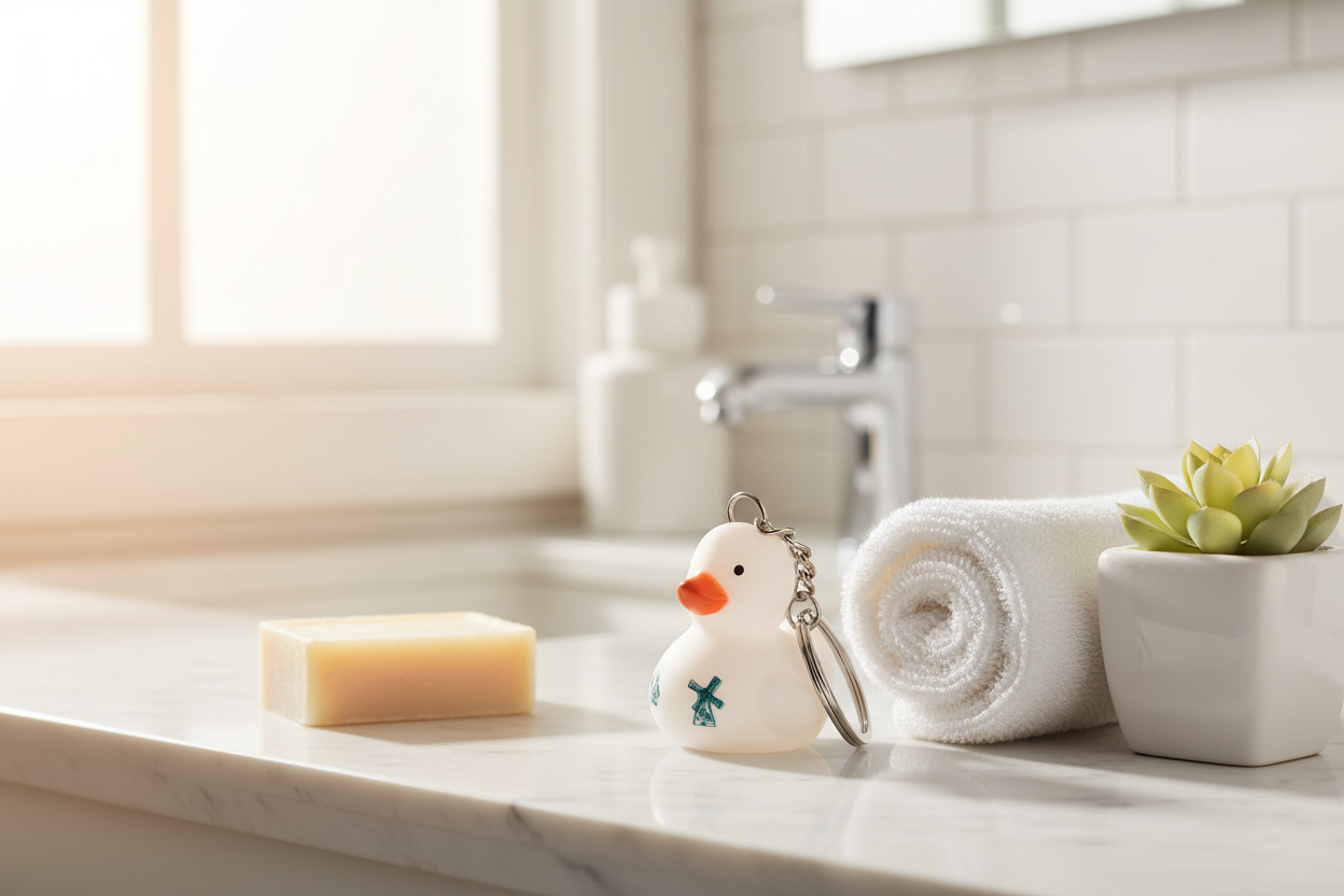 Porte-clés Canard Porcelaine de Delft