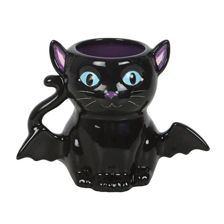 Mug 3D Chat Chauve-Souris Gothique