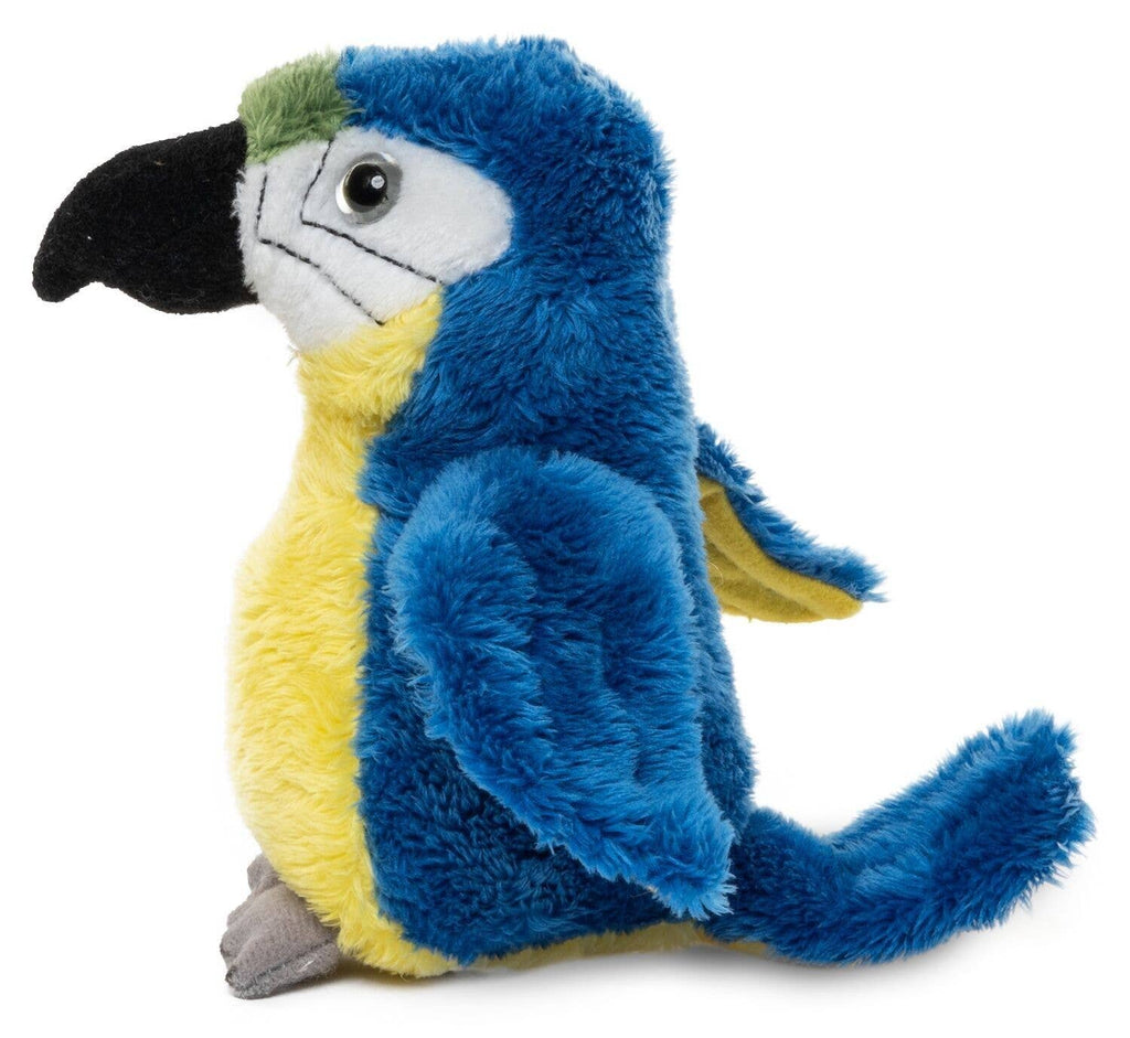 Peluche Perroquet Bleu Uni Toys