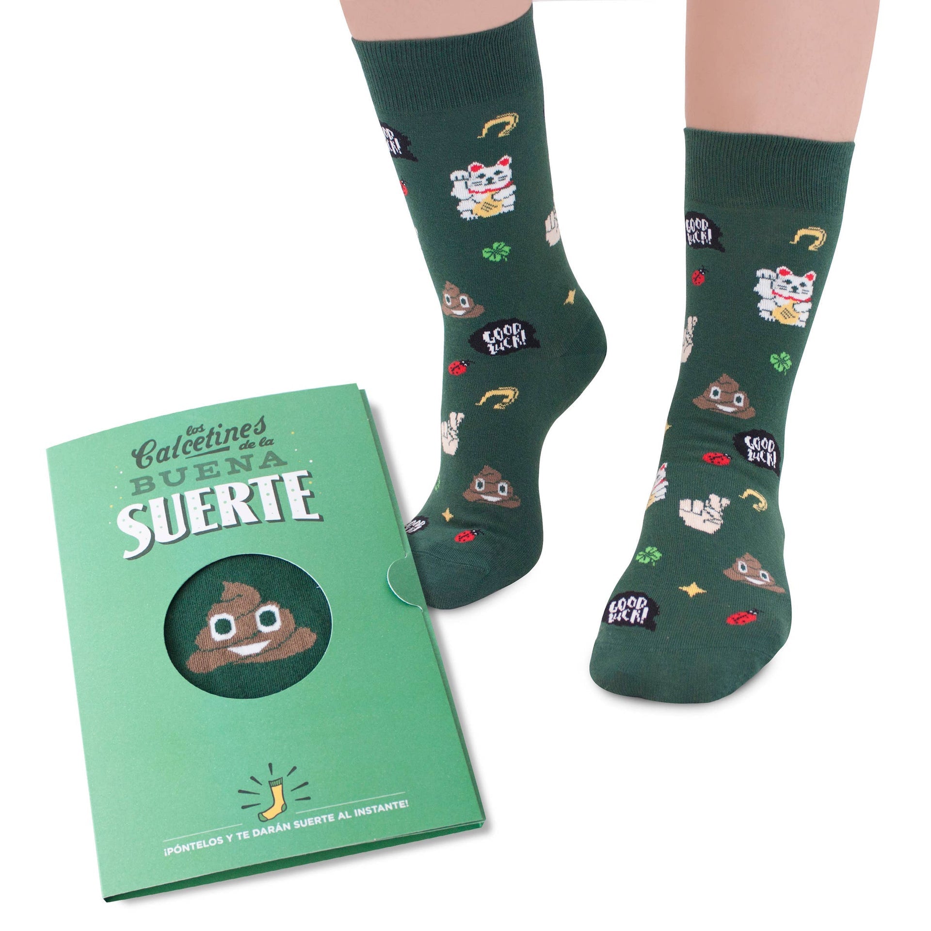 Chaussettes « Bonne Chance »