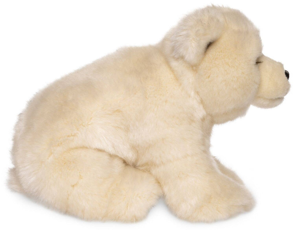 Peluche ourson polaire assis Uni Toys