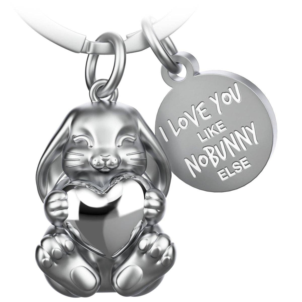 Ключодържател Lapin Bunny « I love you like nobunny else »