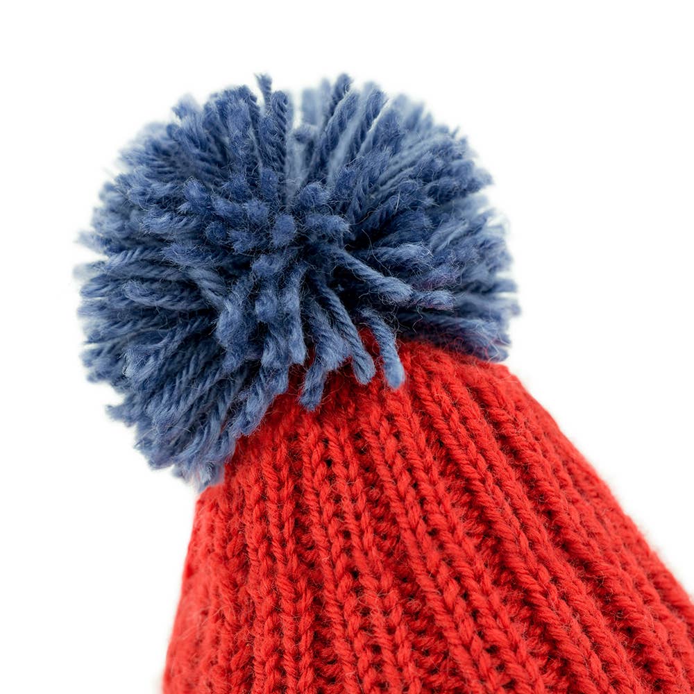 Peluche Hérisson Prickle avec Bonnet Rouge 15 cm