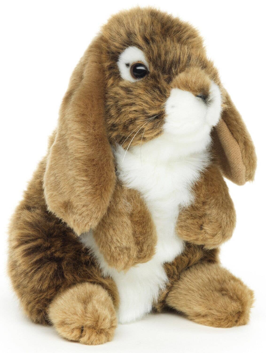 Lapin Bélier, debout (marron) - peluche Uni Toys