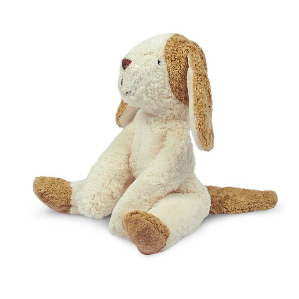 Kuscheltier Hund, klein| weiß & beige