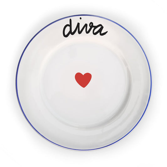 Assiette La Famille S’éclate - Diva