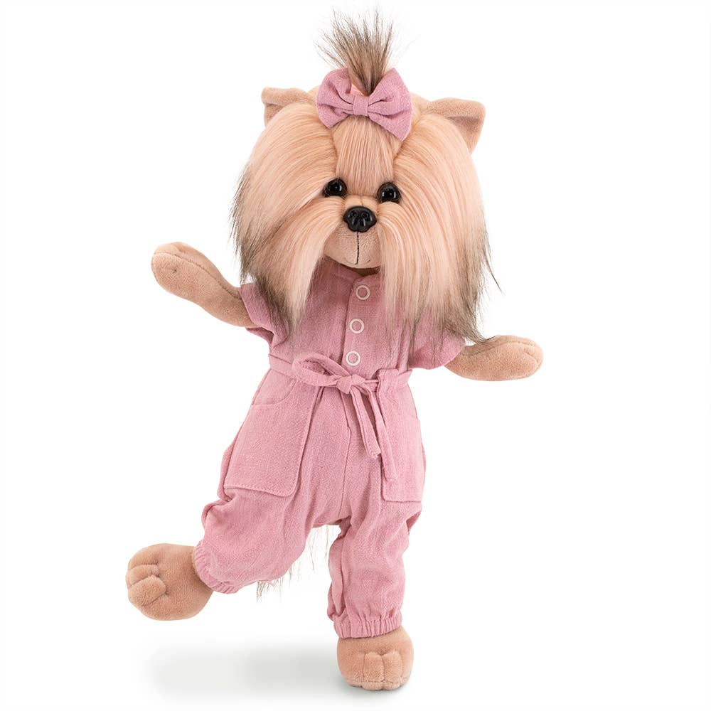 Poupée chien Lucky Yoyo : Marche confortable 38cm