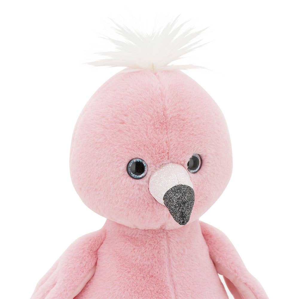 Peluche Fluffy le Flamant Rose (22cm)