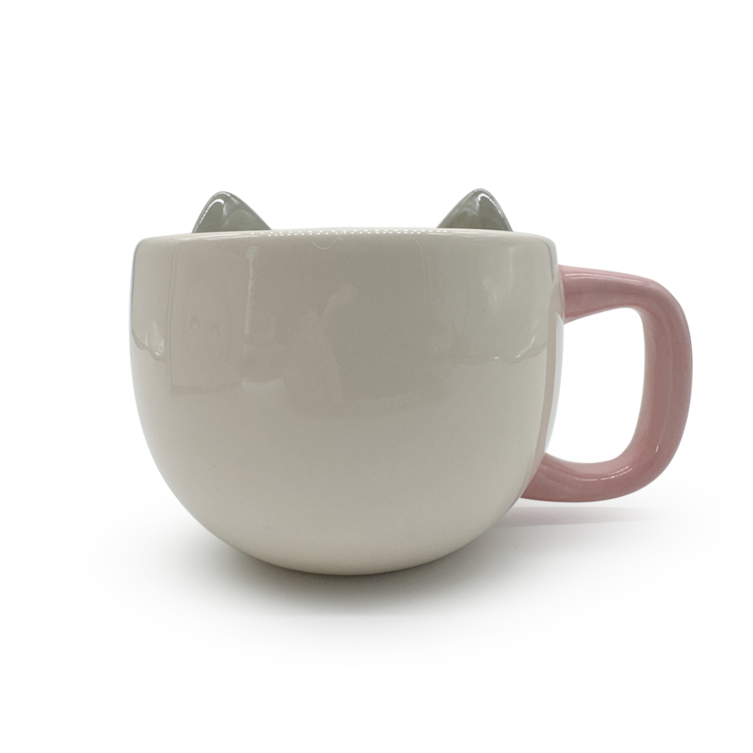 White Cat Mug