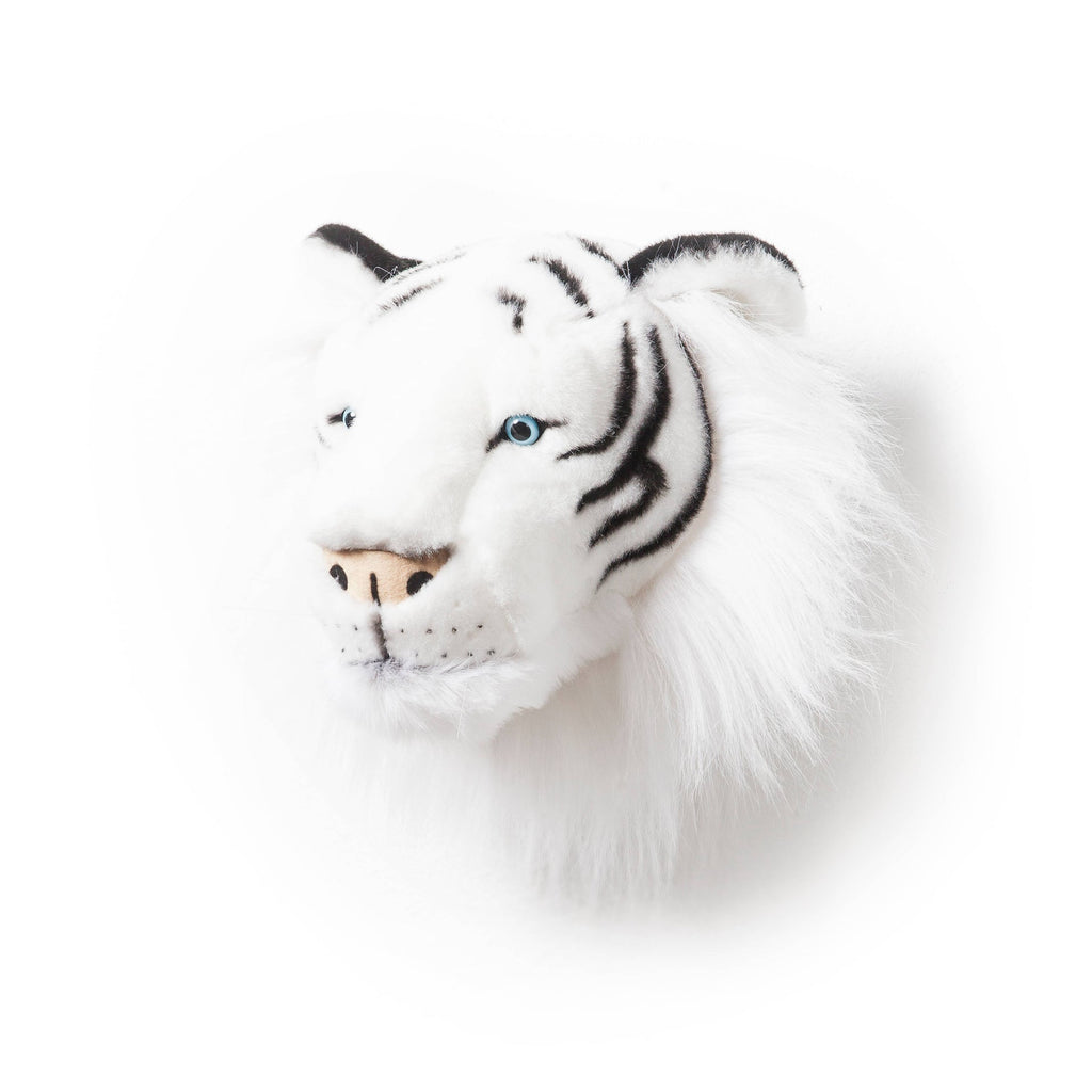 Décoration Murale Peluche Albert le tigre blanc - Wild & Soft