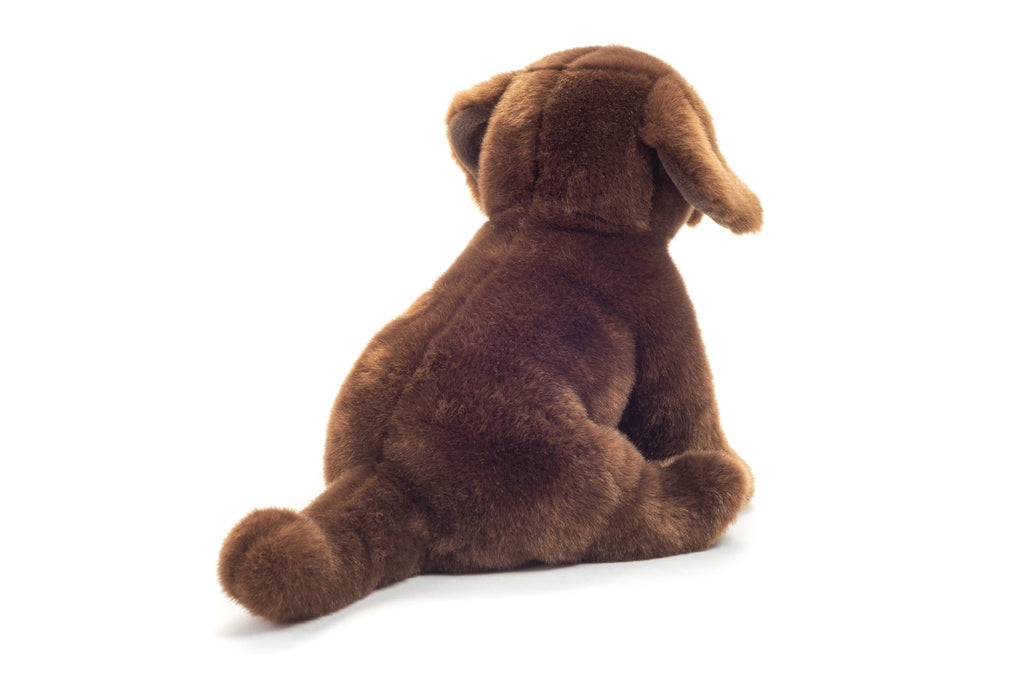 Peluche Labrador Assis Marron Foncé – 25 cm - Teddy Hermann