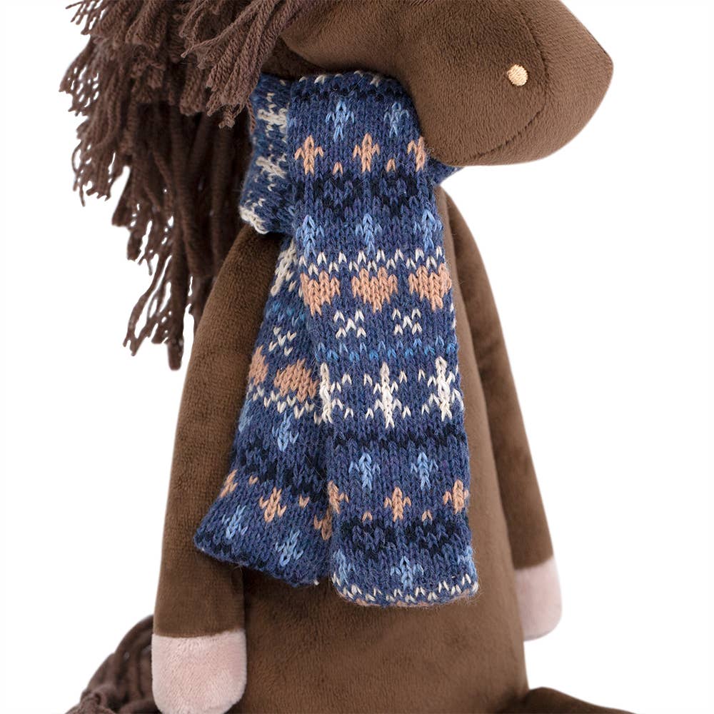 Peluche Johann le Cheval - 25cm - 0+