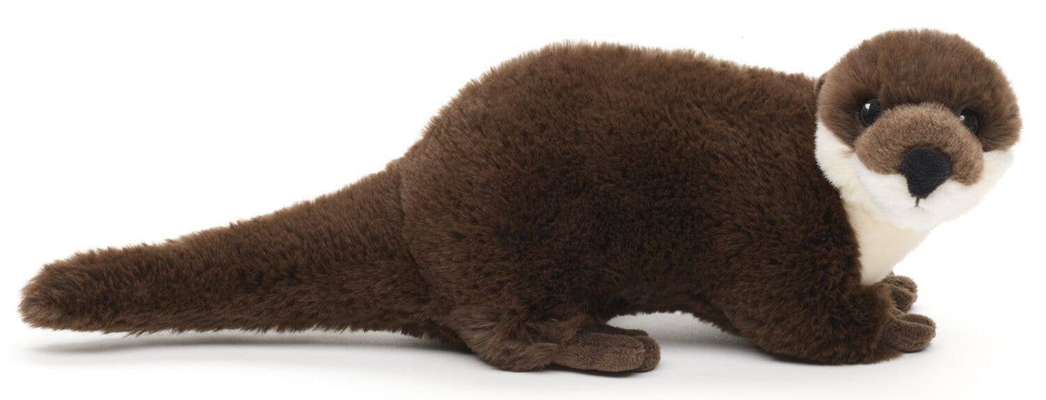 Loutre debout - 'Uni-Toys Eco-Line' - peluche Uni Toys