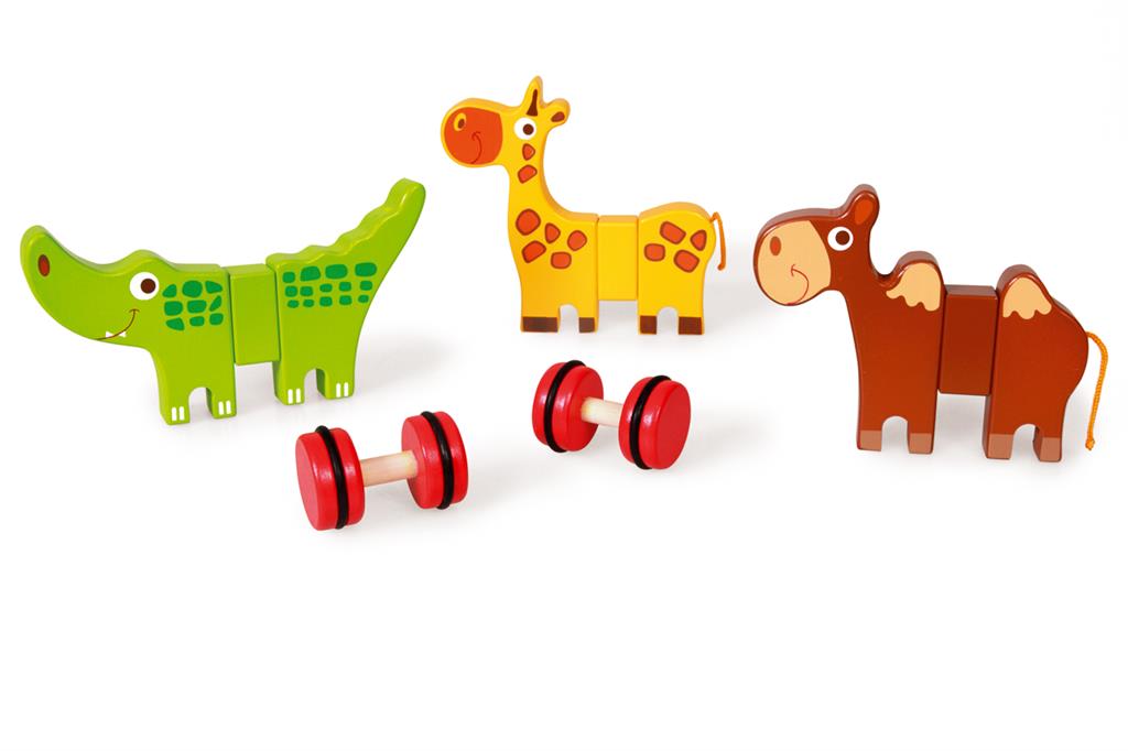 3 animaux magnetiques safari
