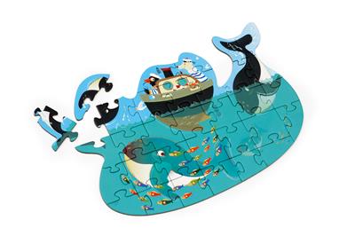 contour puzzle baleines scratch 6181192 5414561811923