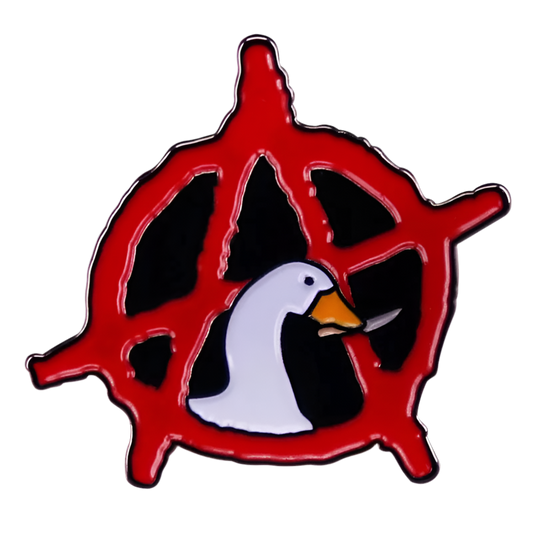 pins canard blanc anarchiste cdb PIN DUK 126 27784780