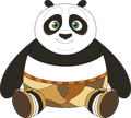 Peluche Po 23 cm – Kung Fu Panda
