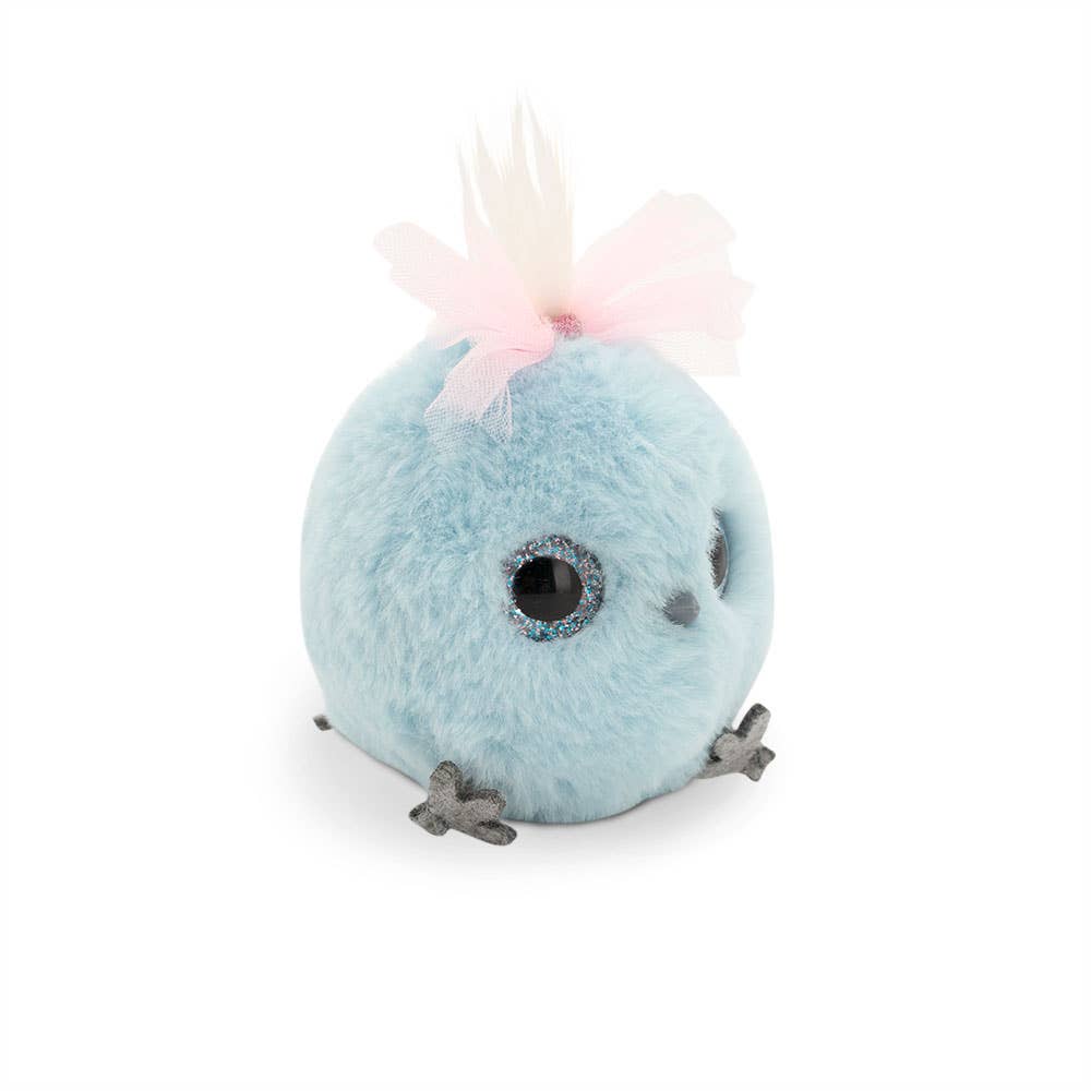 Pendentif en Peluche Whozie avec Nœud, 8 cm