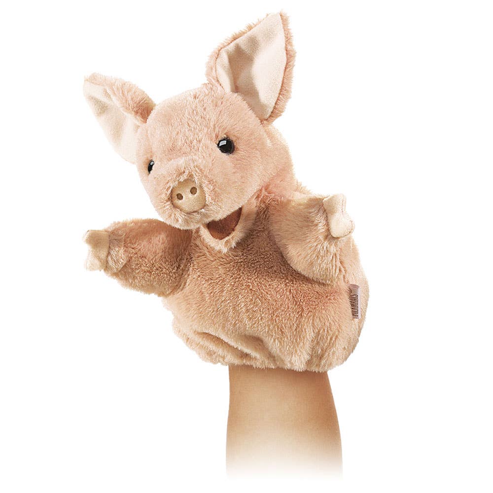 Marionnette à main Petit cochon 2967/ Petit cochon Folkmanis réaliste