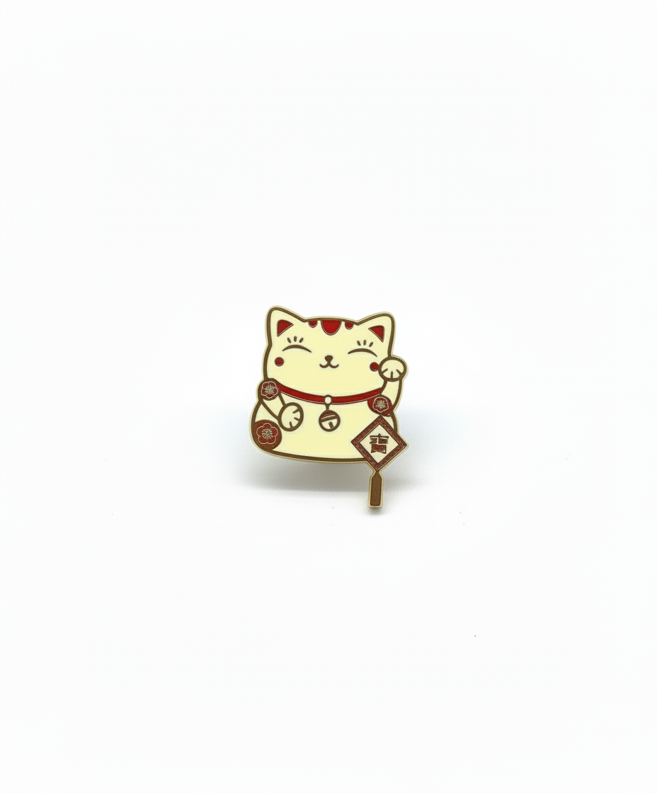 Pin's Chat Chanceux