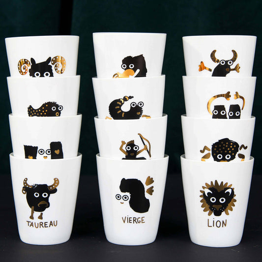 Tasse en porcelaine Signes du zodiaque