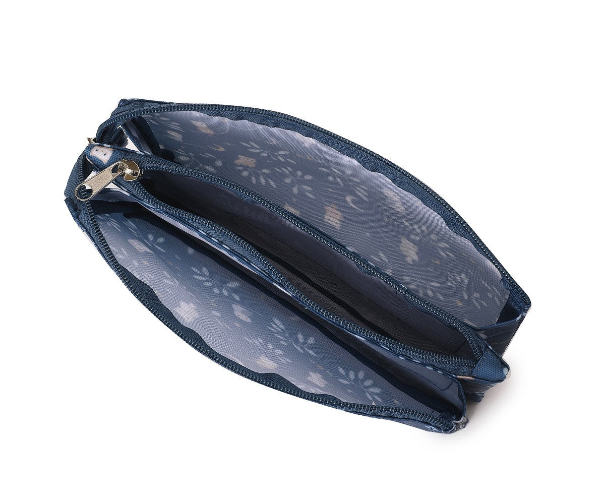 Trousse à Crayons 3 Compartiments Forêt Magique