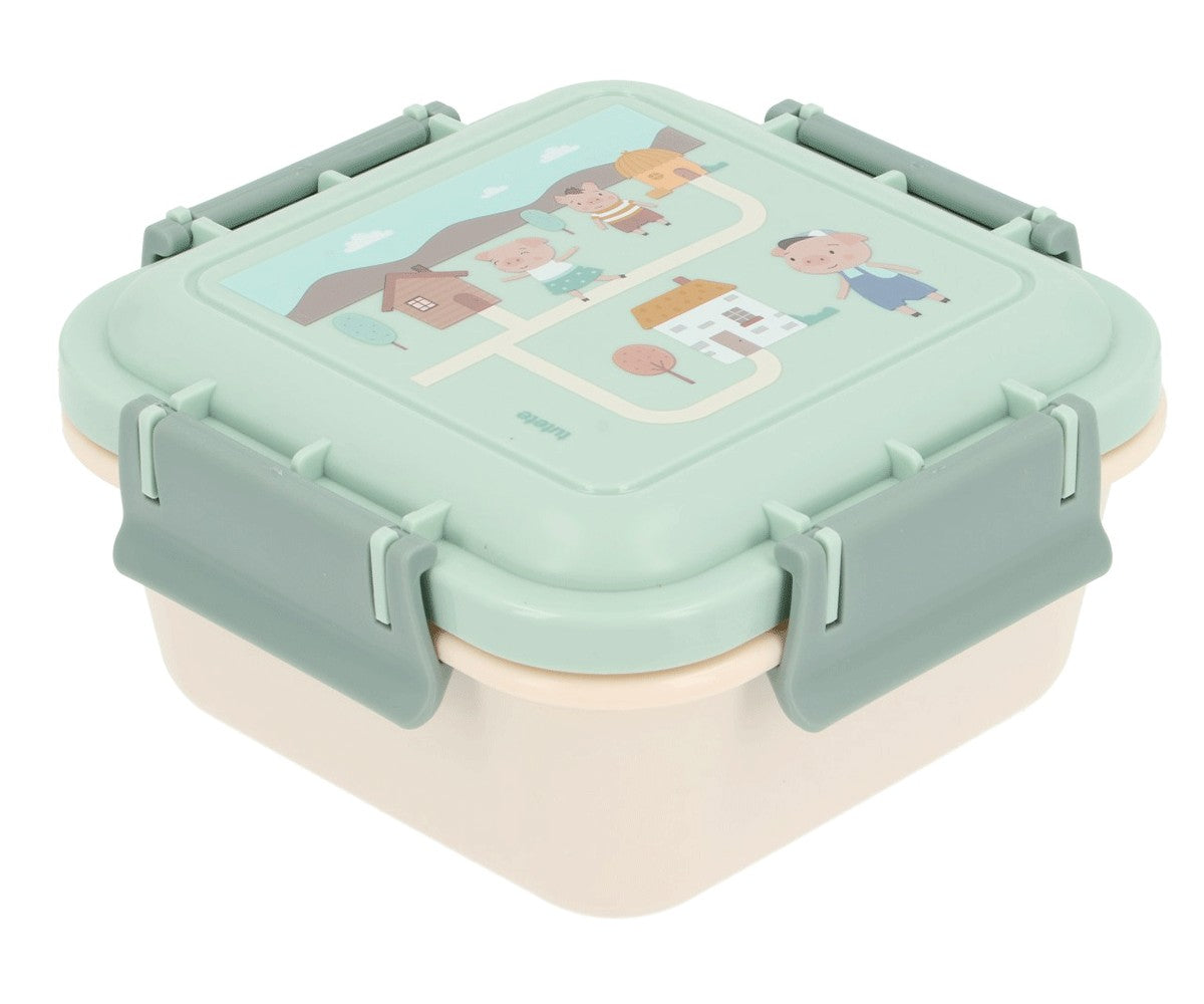 Grande Boîte à Déjeuner Les Trois Petits Cochons