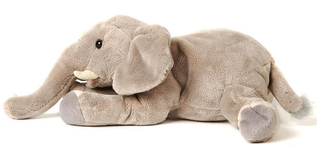 Peluche éléphant couché Uni Toys