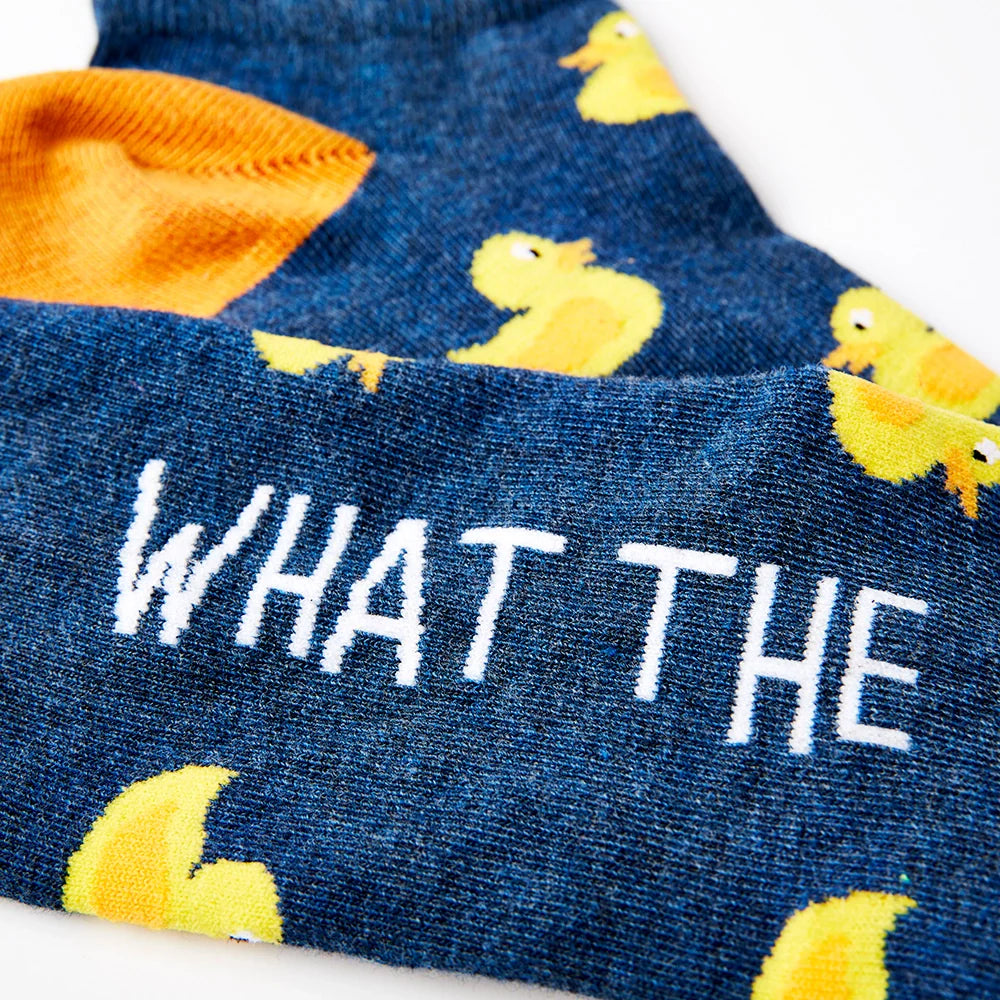 Chaussettes Courtes Canards What The Duck Urban Eccentric CoinCaillerie