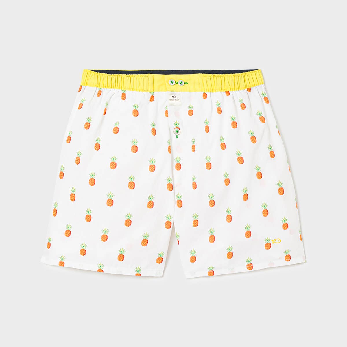 Caleçon 100% coton biologique Ananas
