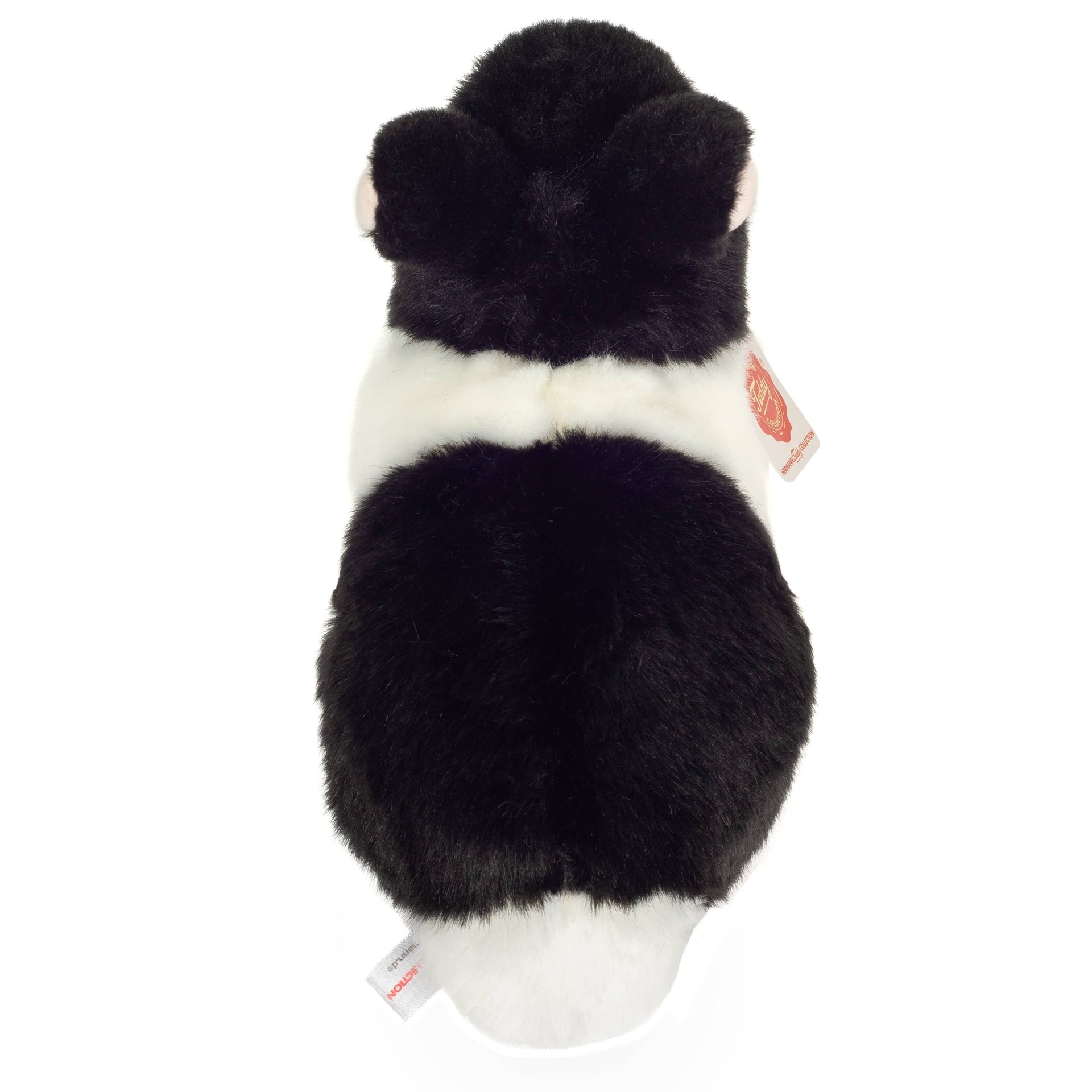 Peluche Lapin Noir et Blanc – 23 cm - Teddy Hermann