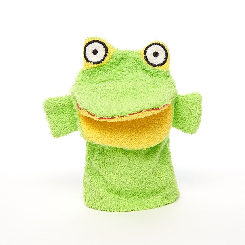 gant de toilette grenouille isabelle laurier 18330 